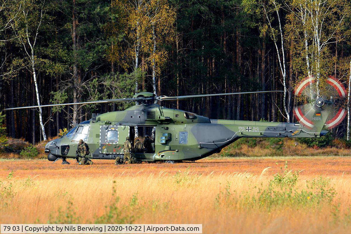 79 03, NHI NH-90 TTH Caiman C/N 1105/GEAF10, 79+03