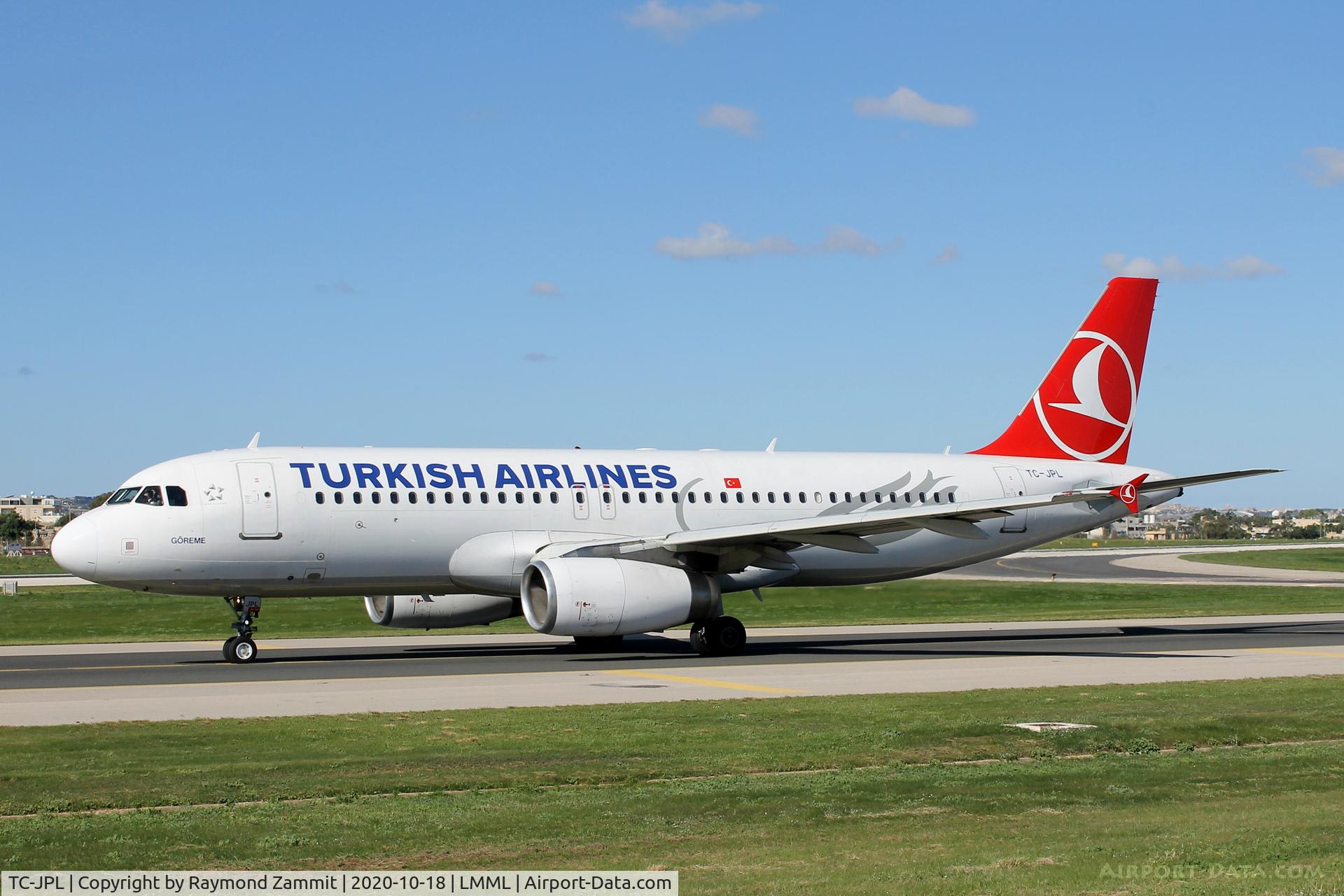 TC-JPL, 2007 Airbus A320-232 C/N 3303, A320 TC-JPL Turkish Airlines