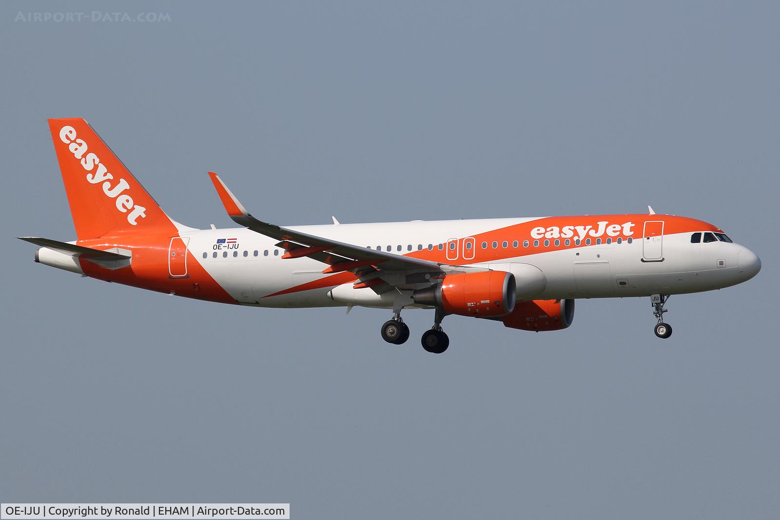 OE-IJU, 2016 Airbus A320-214 C/N 7460, at spl