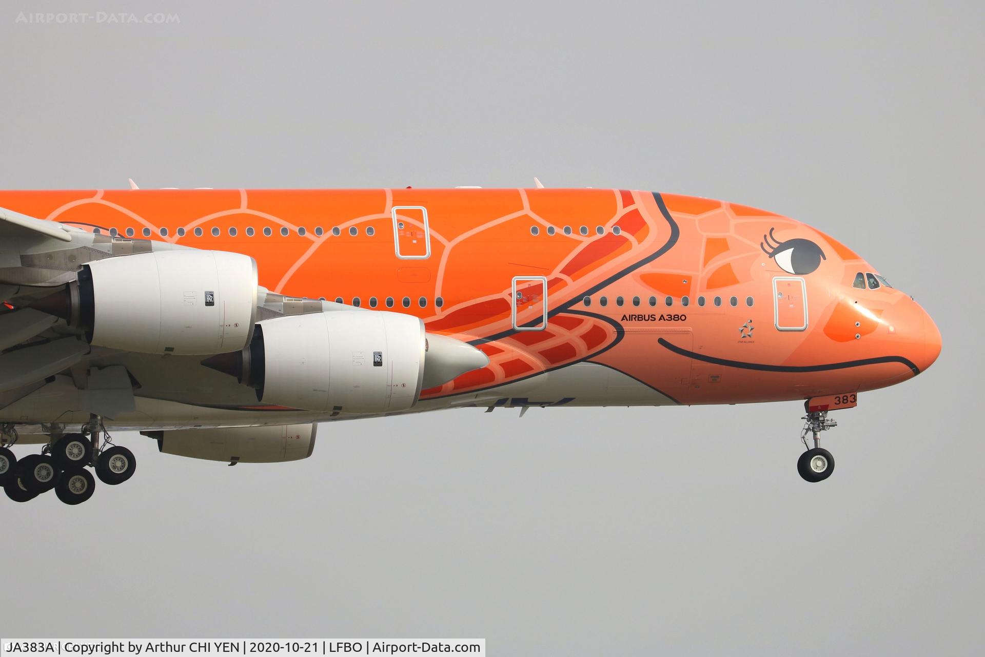 JA383A, 2020 Airbus A380-841 C/N 266, 