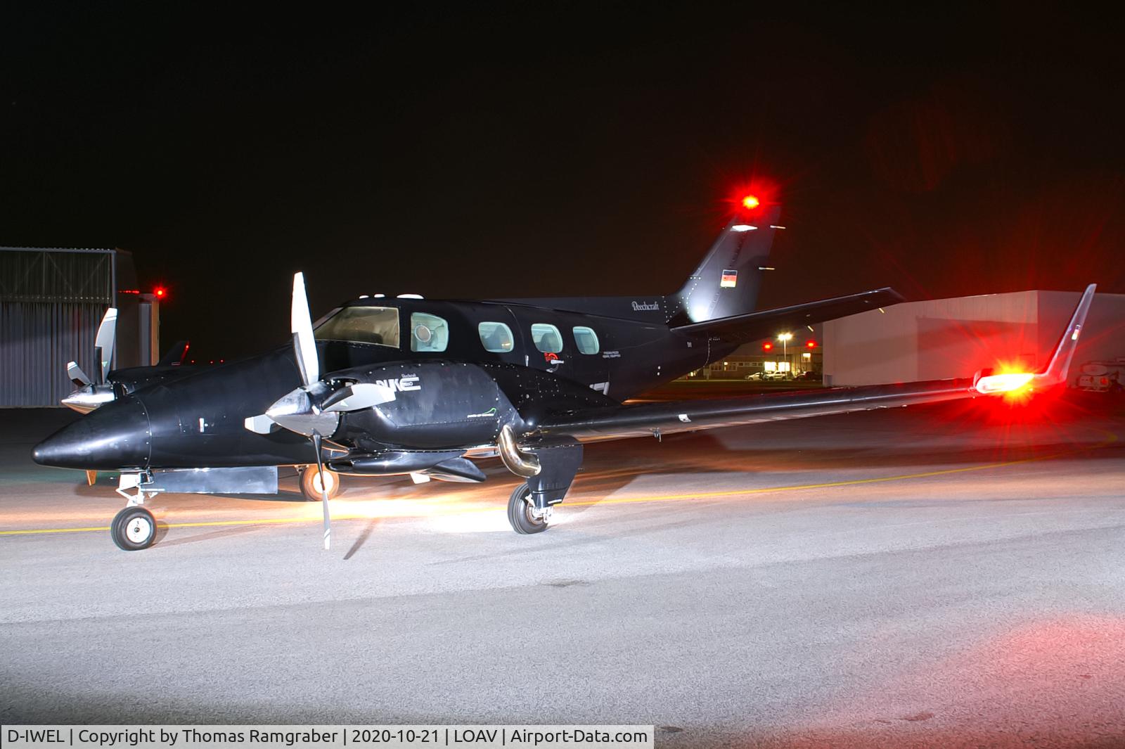 D-IWEL, 1977 Beech B-60 Duke C/N P-431, private Beechcraft B60 Duke