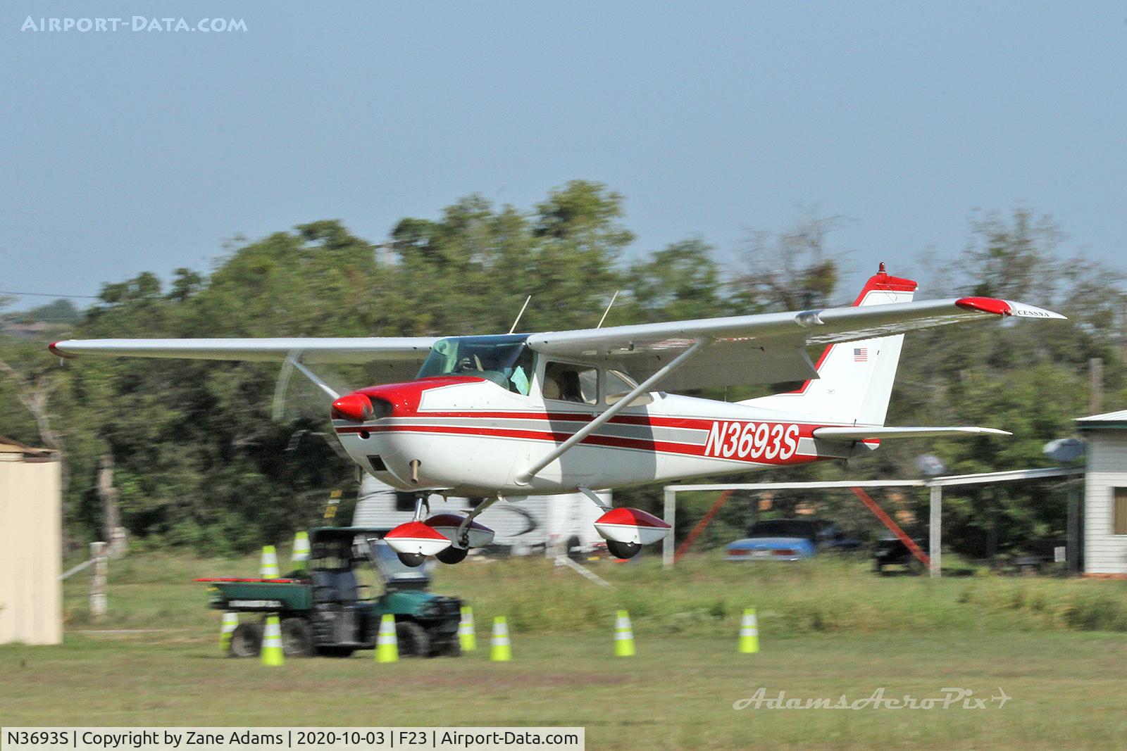 N3693S, 1963 Cessna 172E C/N 17250893, At the 2020 Ranger Airfield Fly-in