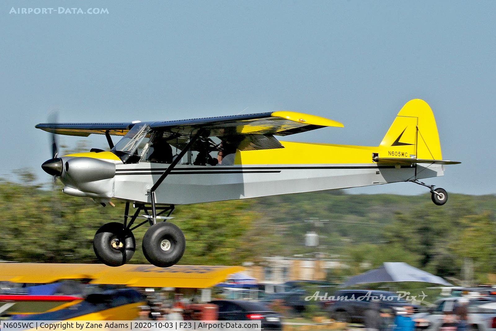 N605WC, 2018 Busenitz Clinton Lee Badlads Traveler C/N 004, At the 2020 Ranger Airfield Fly-in