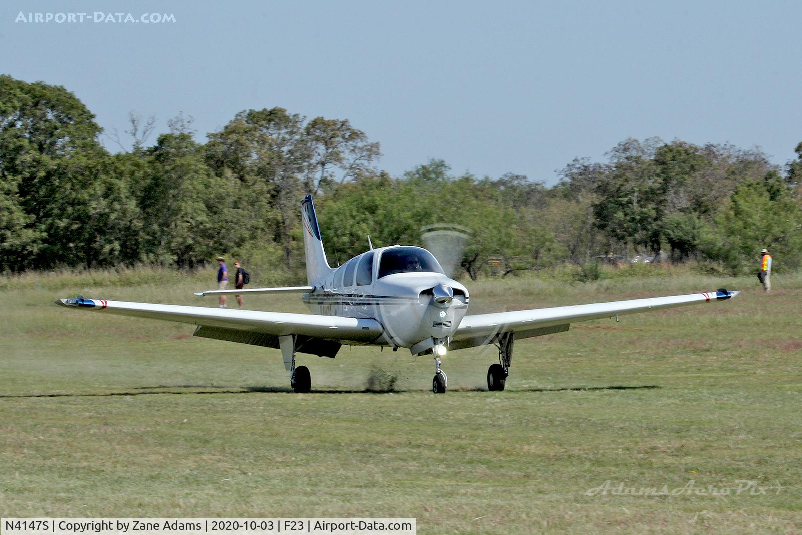 N4147S, 1975 Beech F33A Bonanza C/N CE-565, At the 2020 Ranger Airfield Fly-in