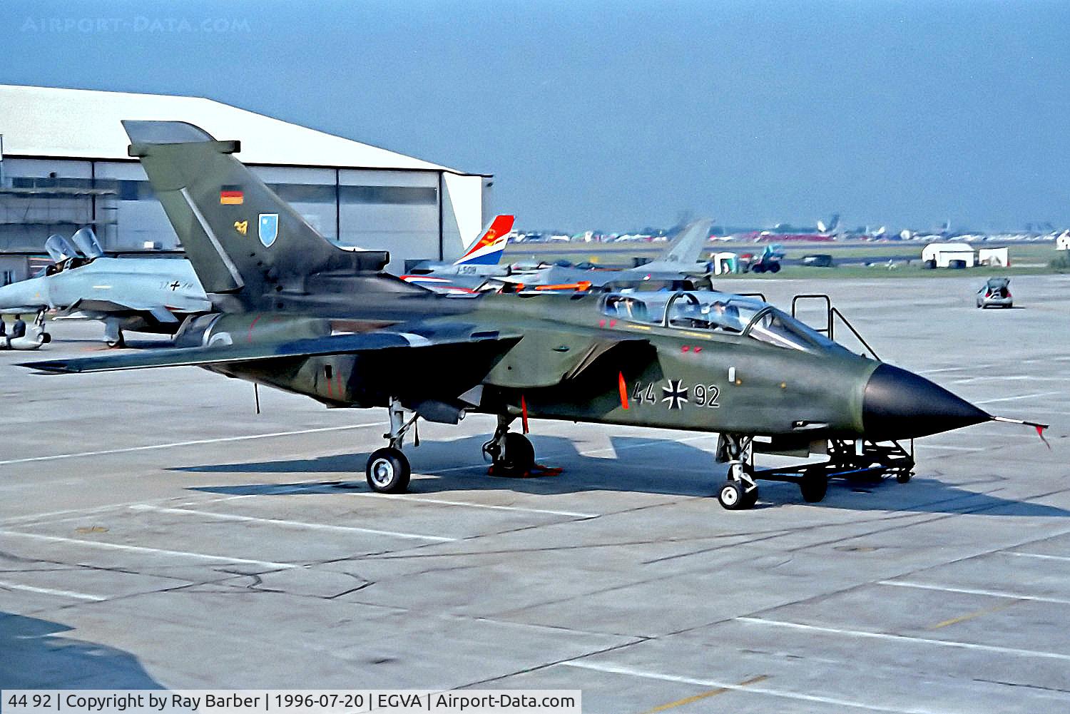 44 92, Panavia Tornado IDS C/N 484/GS145/4192, 44+92   Panavia Tornado IDS [GS145] (German Air Force) RAF Fairford~G 20/07/1996