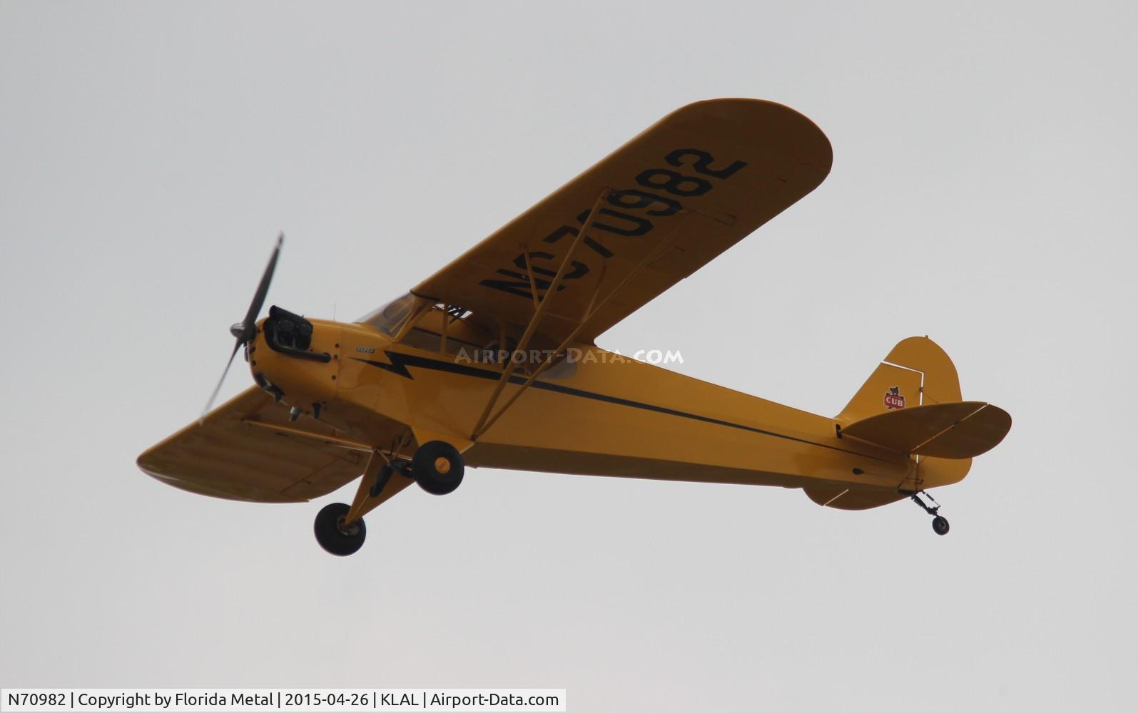 N70982, 1946 Piper J3C-65 Cub Cub C/N 18009, Piper J3 Cub