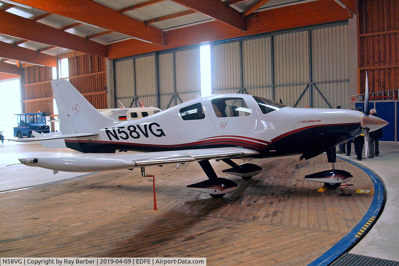N58VG, 2006 Columbia Aircraft Mfg LC-41-550FG Columbia 400 C/N 41640, N58VG   Columbia Aircraft LC-41-550FG Columbia 400 [41640] Eglesbach~D 09/04/2019