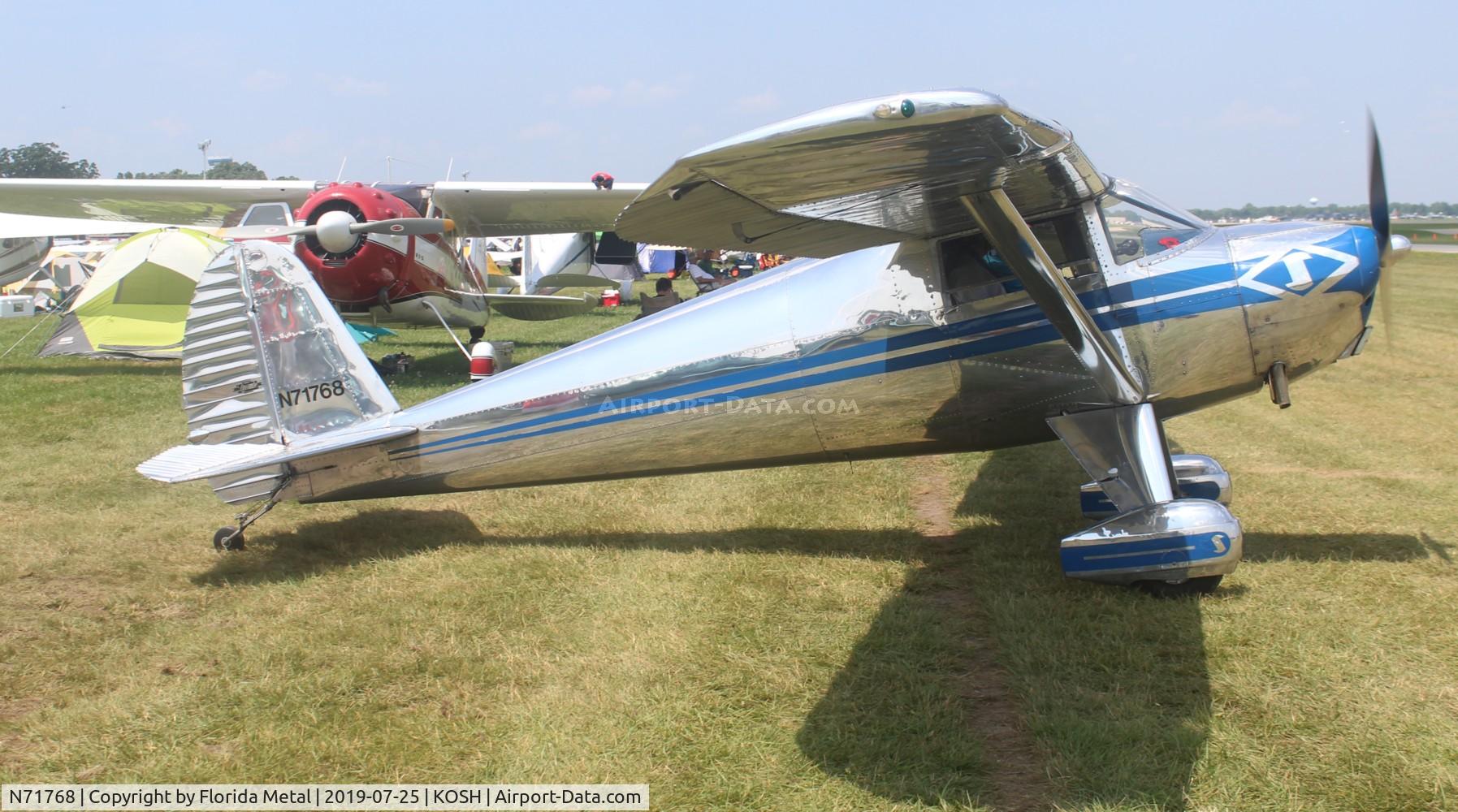 N71768, 1946 Luscombe 8A Silvaire C/N 3195, Luscombe 8A