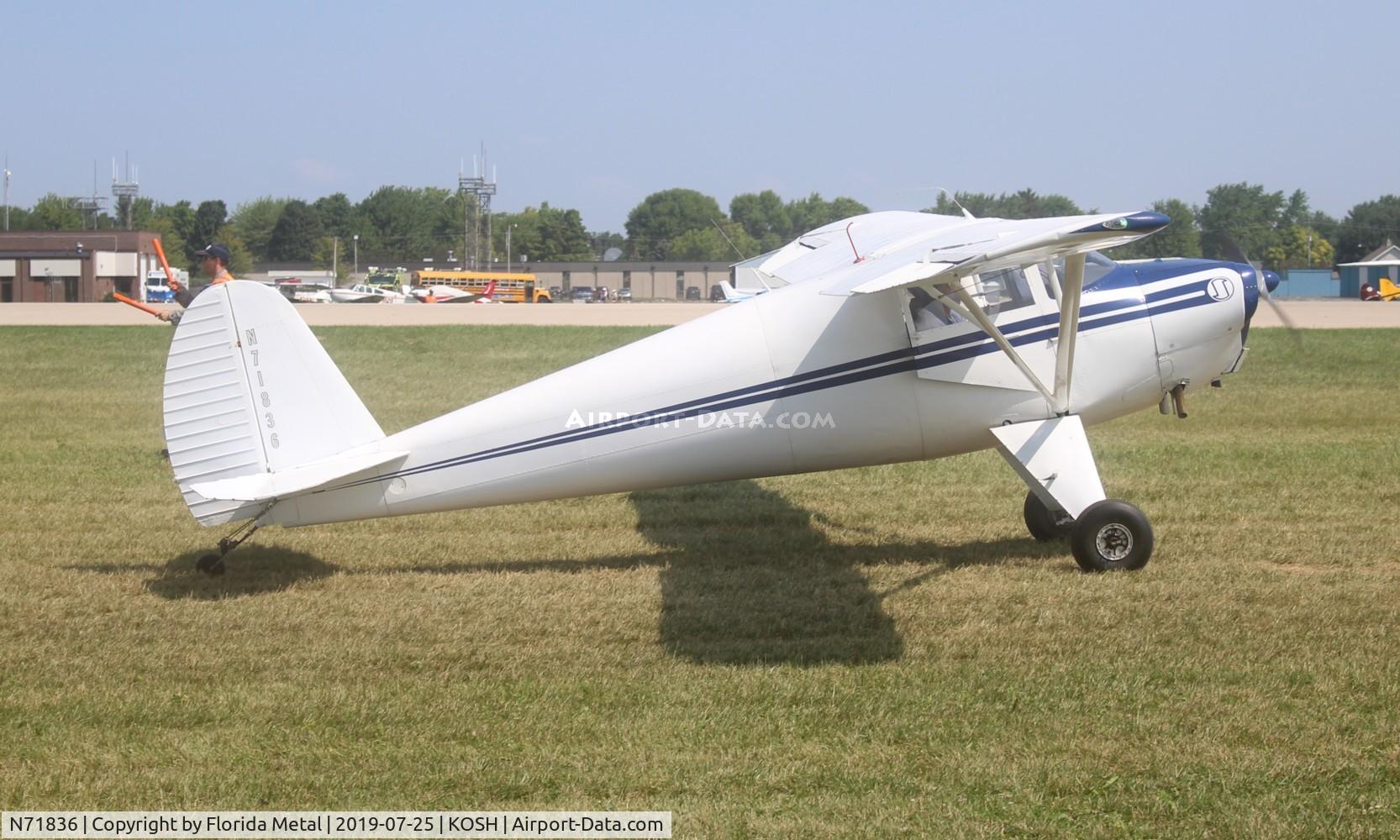 N71836, 1946 Luscombe 8A C/N 3263, Luscombe 8A