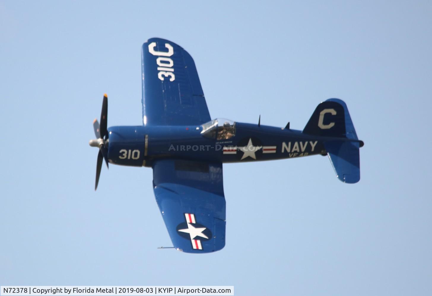 N72378, 1946 Vought F4U-4 Corsair C/N 9542, Corsair
