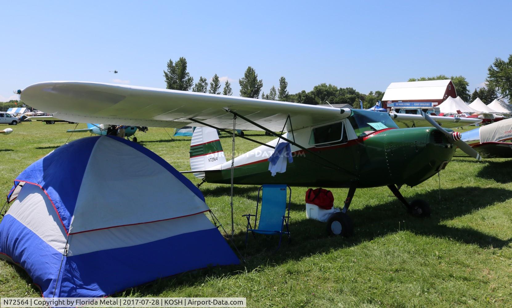 N72564, 1946 Cessna 120 C/N 9734, Cessna 120