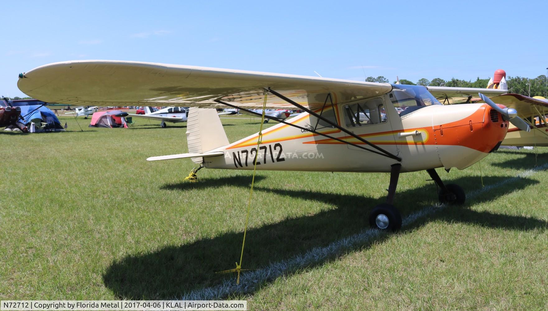N72712, 1946 Cessna 140 C/N 9891, Cessna 140