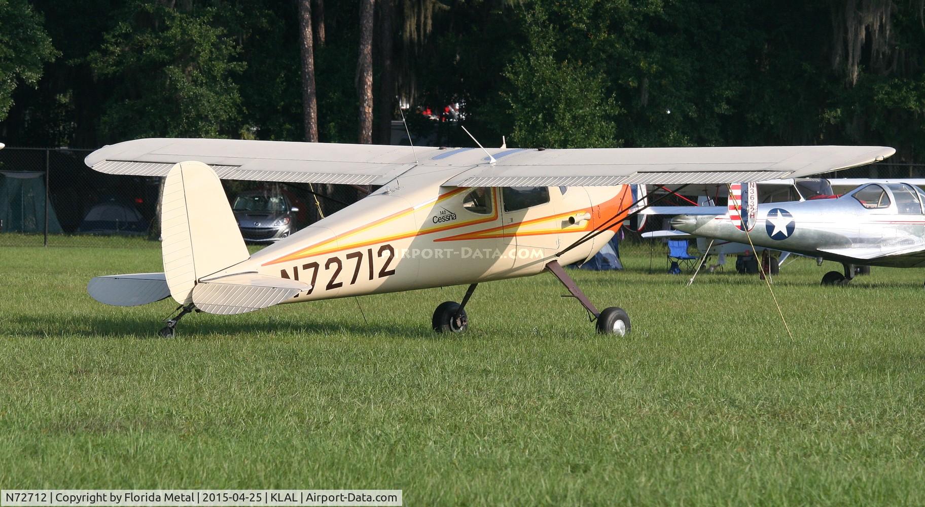 N72712, 1946 Cessna 140 C/N 9891, Cessna 140