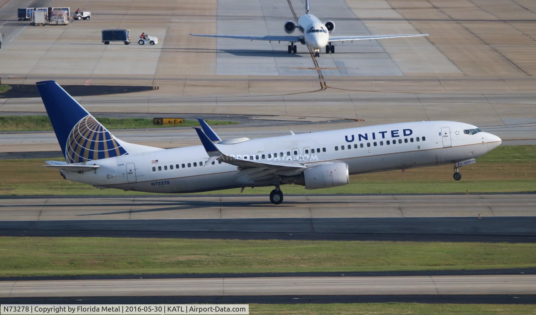 N73278, 2003 Boeing 737-824 C/N 31596, United 737-824