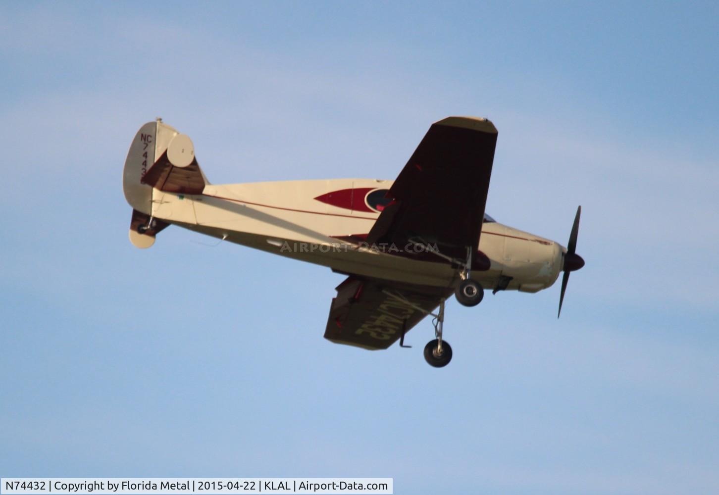 N74432, 1947 Bellanca 14-13-2 Cruisair Senior C/N 1545, Bellanca 14-13