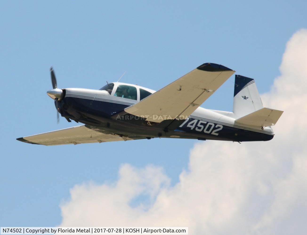 N74502, 1961 Mooney M20B Mark 21 C/N 1813, Mooney M20B