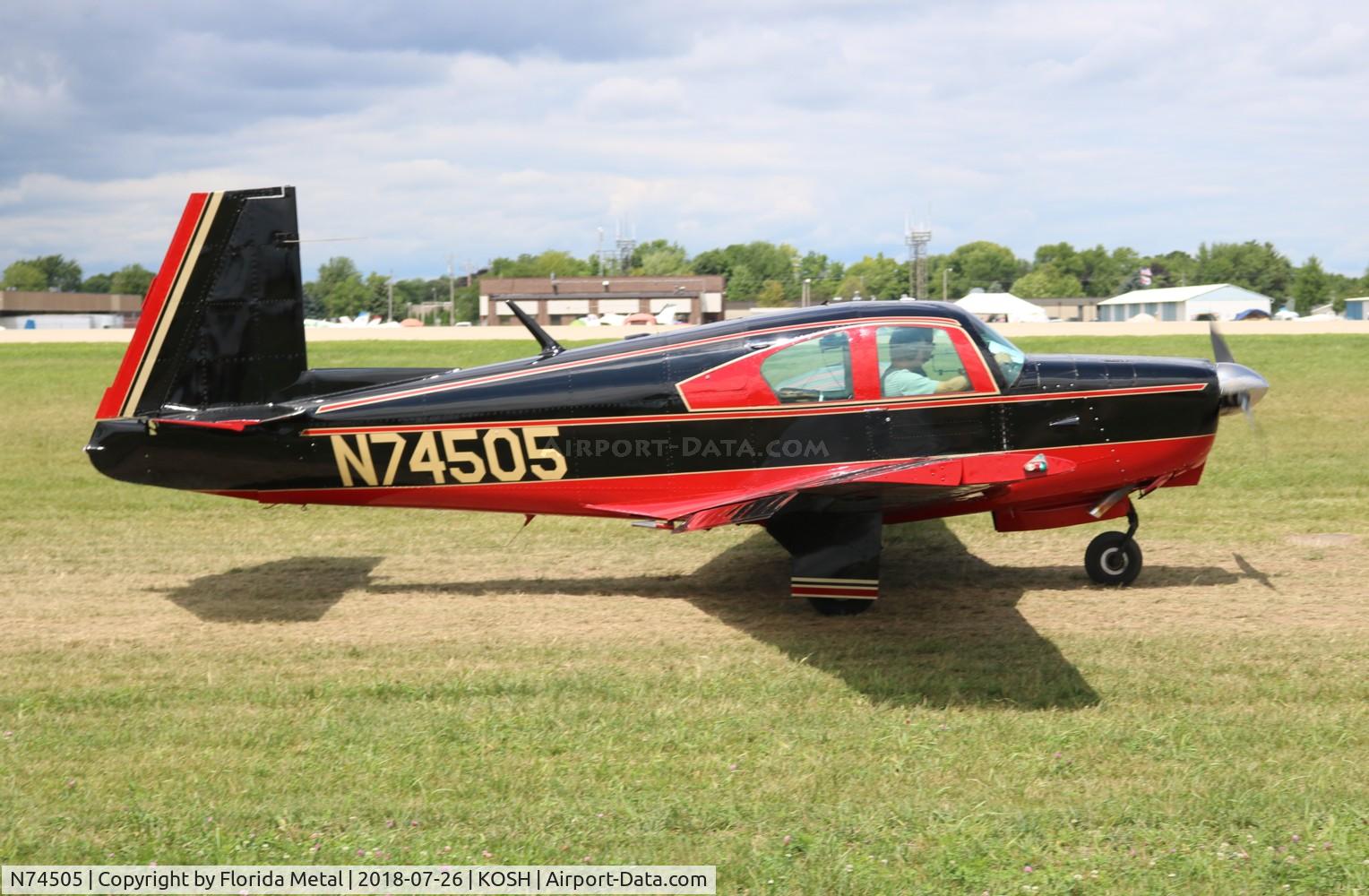 N74505, 1961 Mooney M20B Mark 21 C/N 1816, Mooney M20B