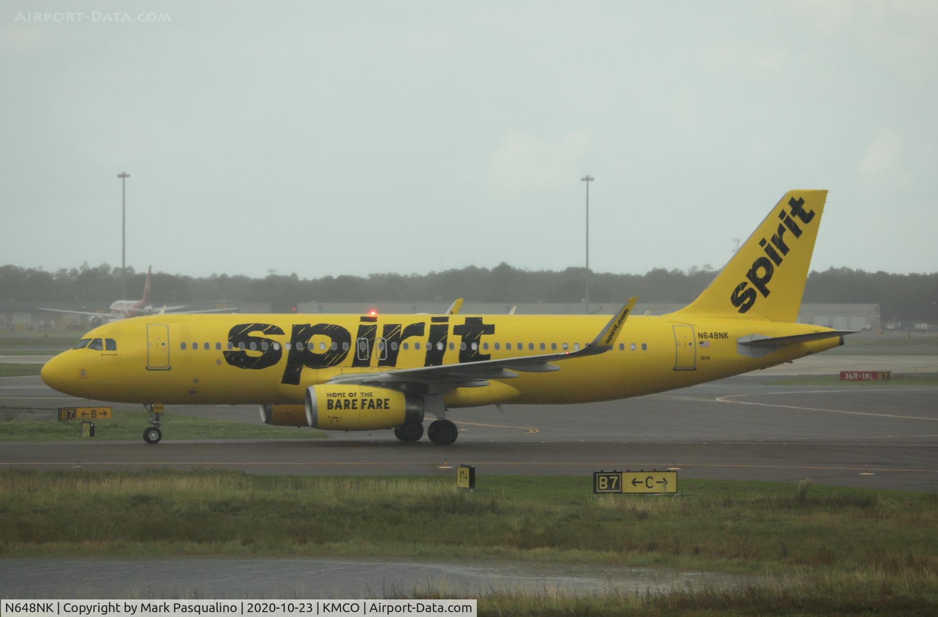 N648NK, 2017 Airbus A320-232 C/N 7656, Airbus A320-232