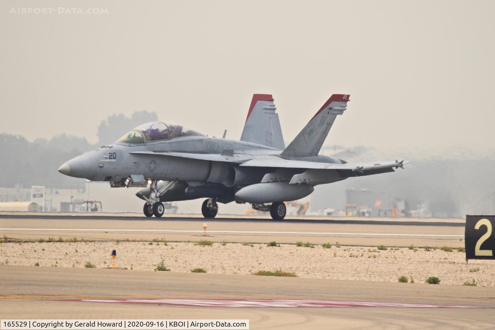 165529, Boeing F/A-18D Hornet C/N 1466/D150, WT-20, VMFA-232 