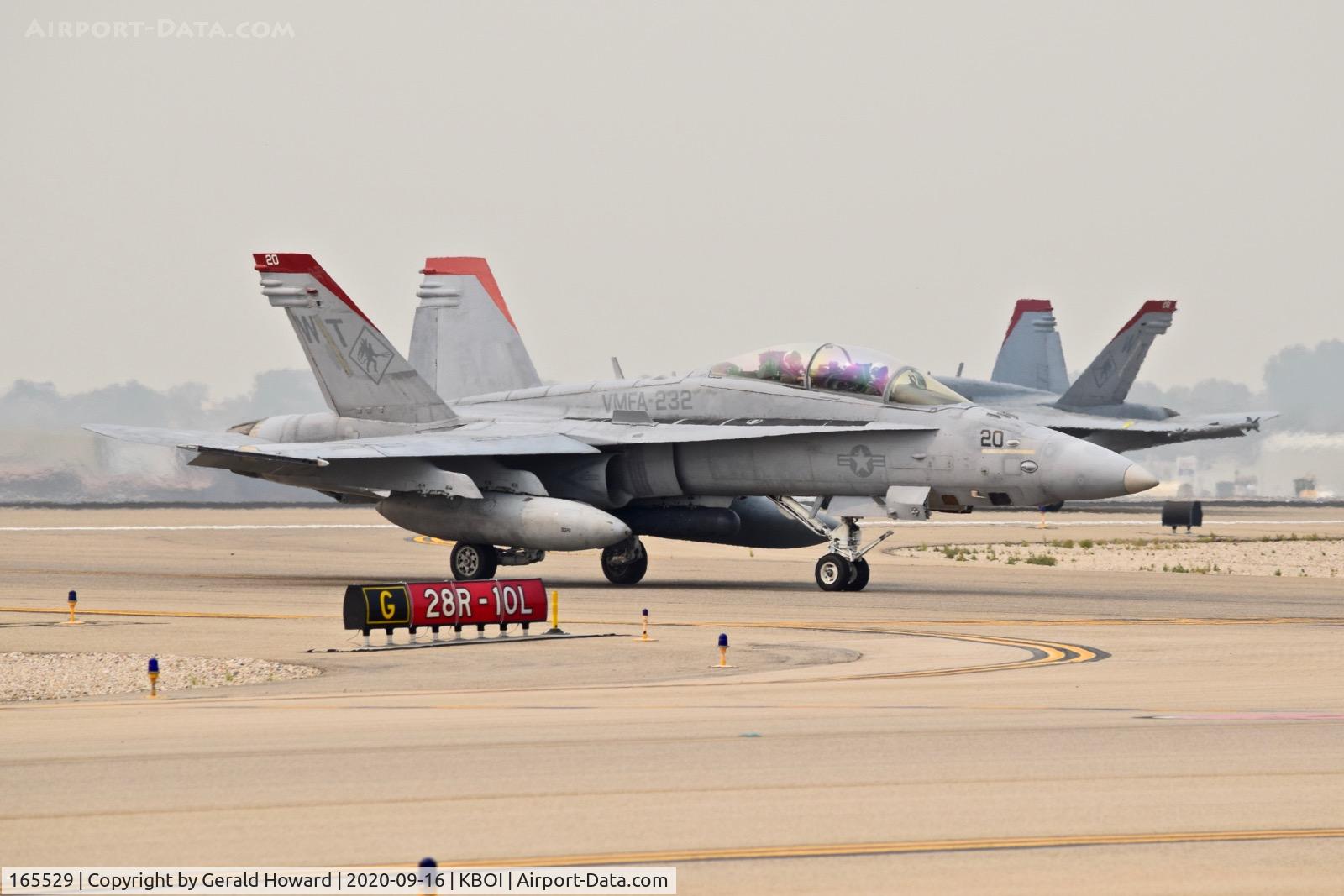 165529, Boeing F/A-18D Hornet C/N 1466/D150, WT-20, VMFA-232 