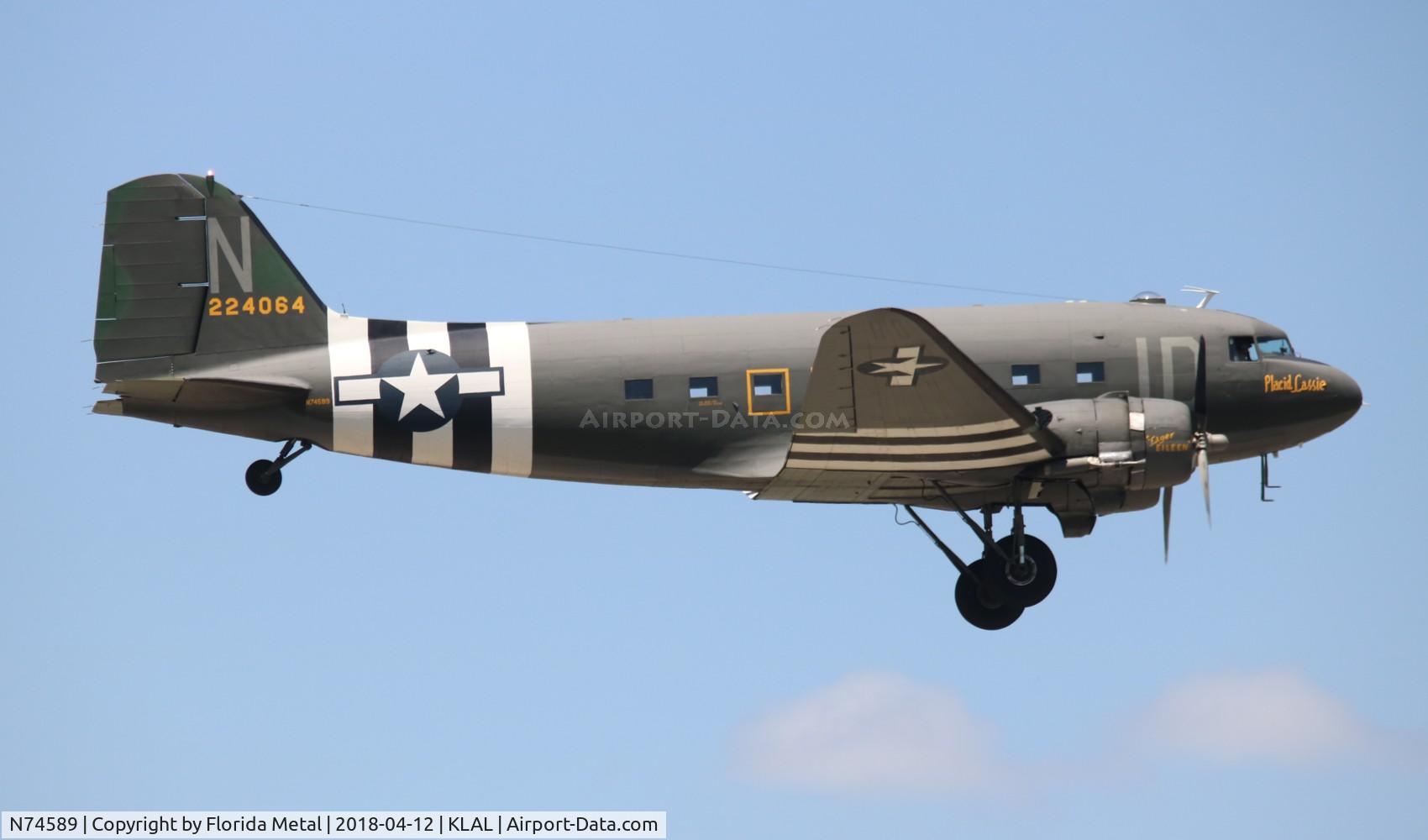 N74589, 1943 Douglas DC3C-S1C3G (C-47A) C/N 9926, C-47A