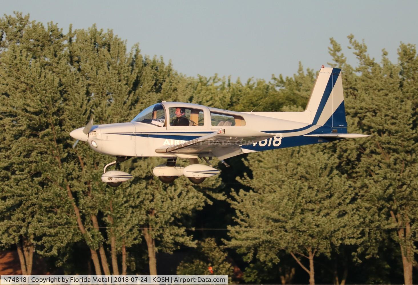 N74818, 1976 Grumman American AA-5B Tiger C/N AA5B0364, AA-5B