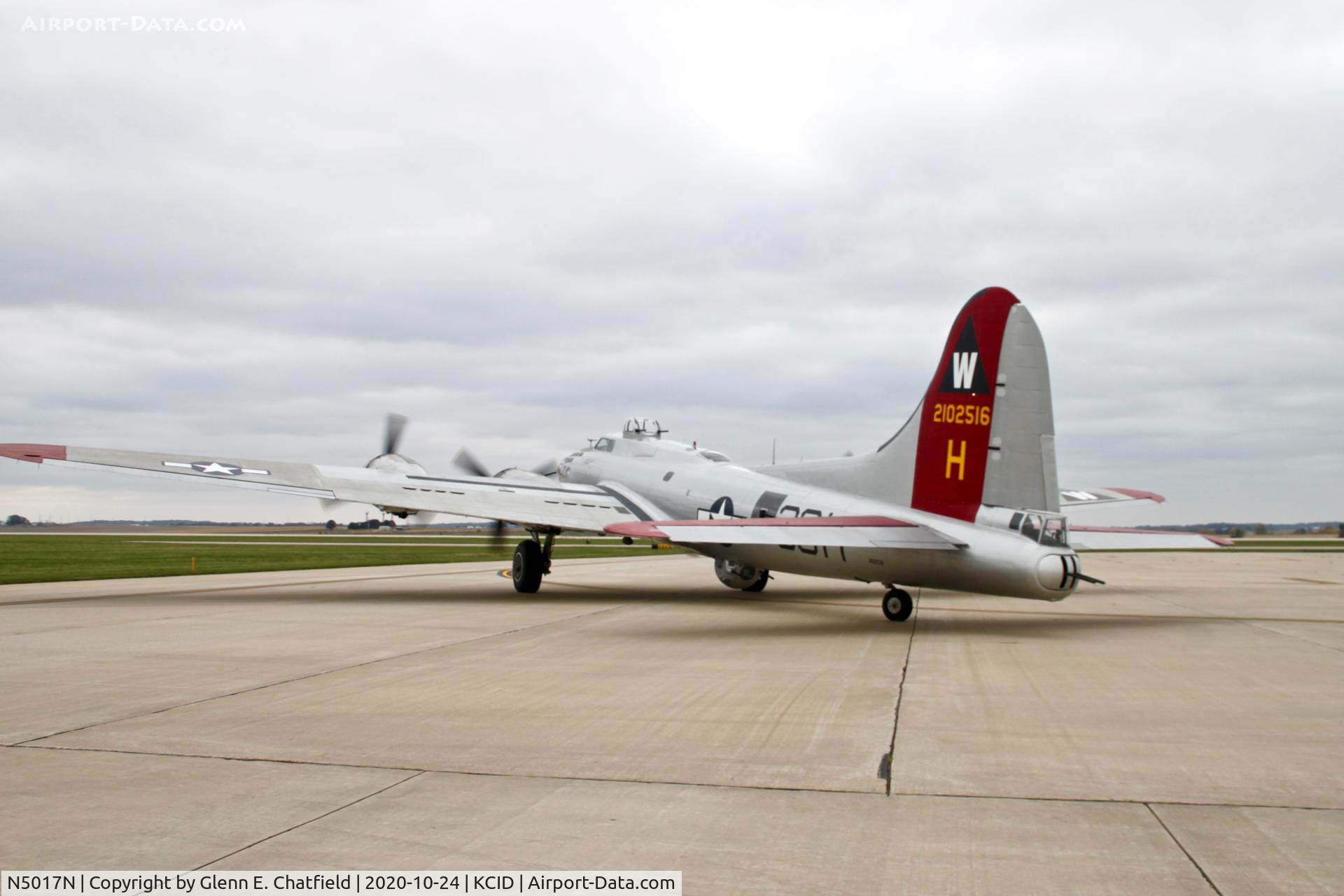 N5017N, 1944 Lockheed/Vega (Boeing) B-17G-105-VE Flying Fortress C/N 8649, Taxiing out