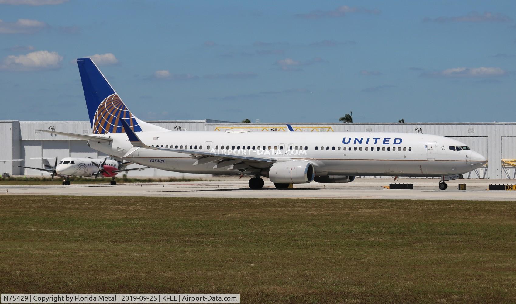 N75429, 2008 Boeing 737-924/ER C/N 30130, United 737-924