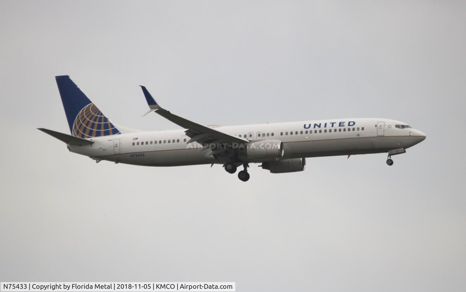 N75433, 2009 Boeing 737-924/ER C/N 33527, United 737-924
