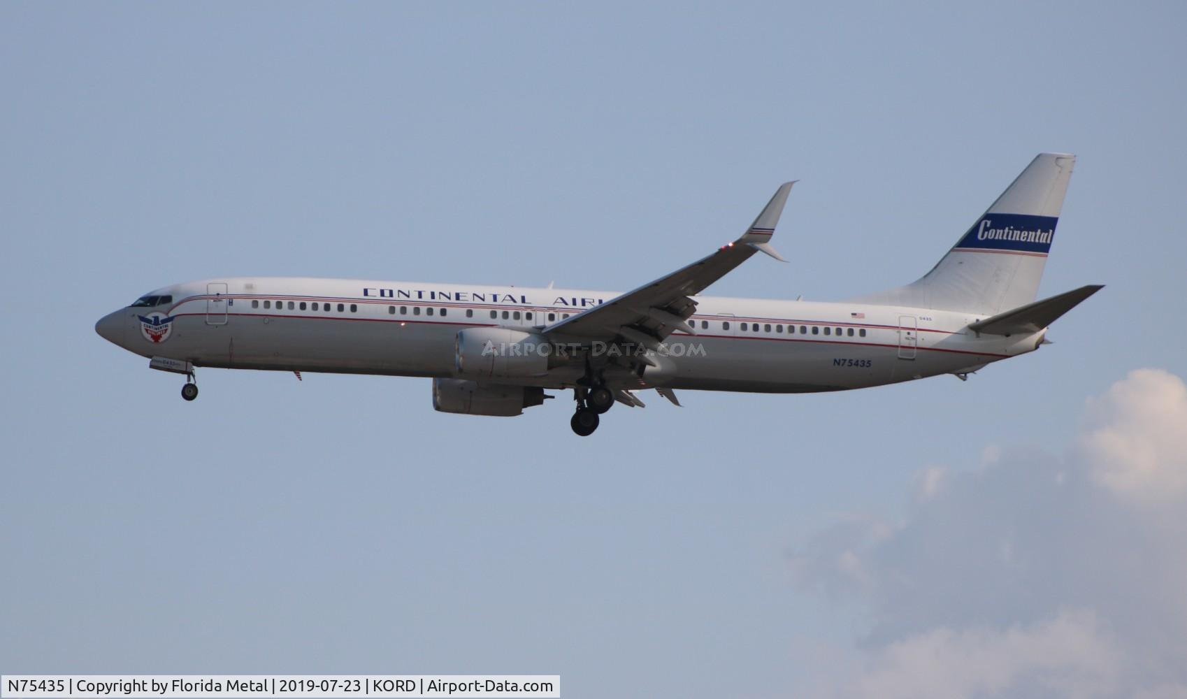 N75435, 2009 Boeing 737-924/ER C/N 33529, United 737-924