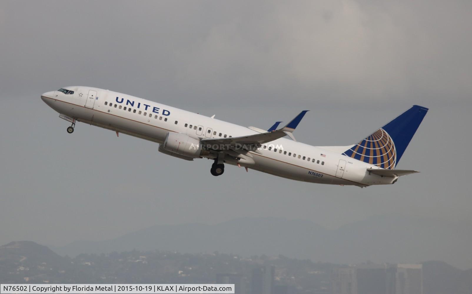 N76502, 2006 Boeing 737-824 C/N 31603, United 737-824