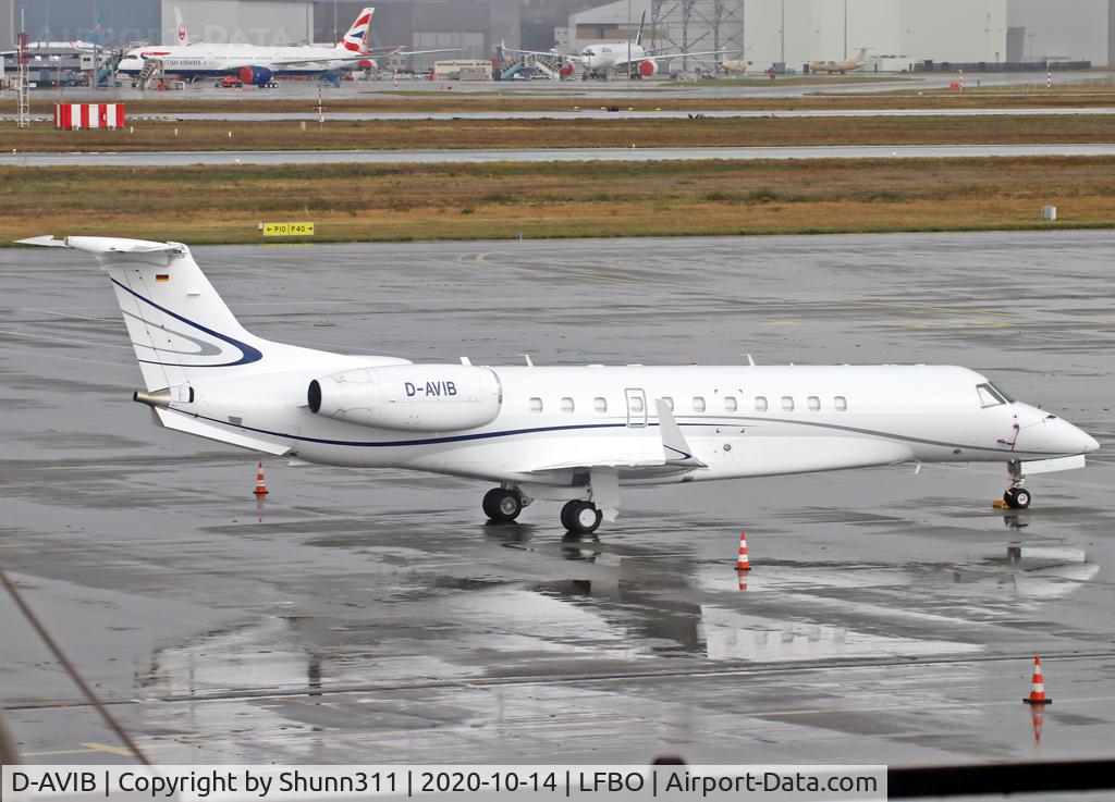 D-AVIB, 2009 Embraer EMB-135BJ Legacy C/N 14501109, Parked at the General Aviation area...