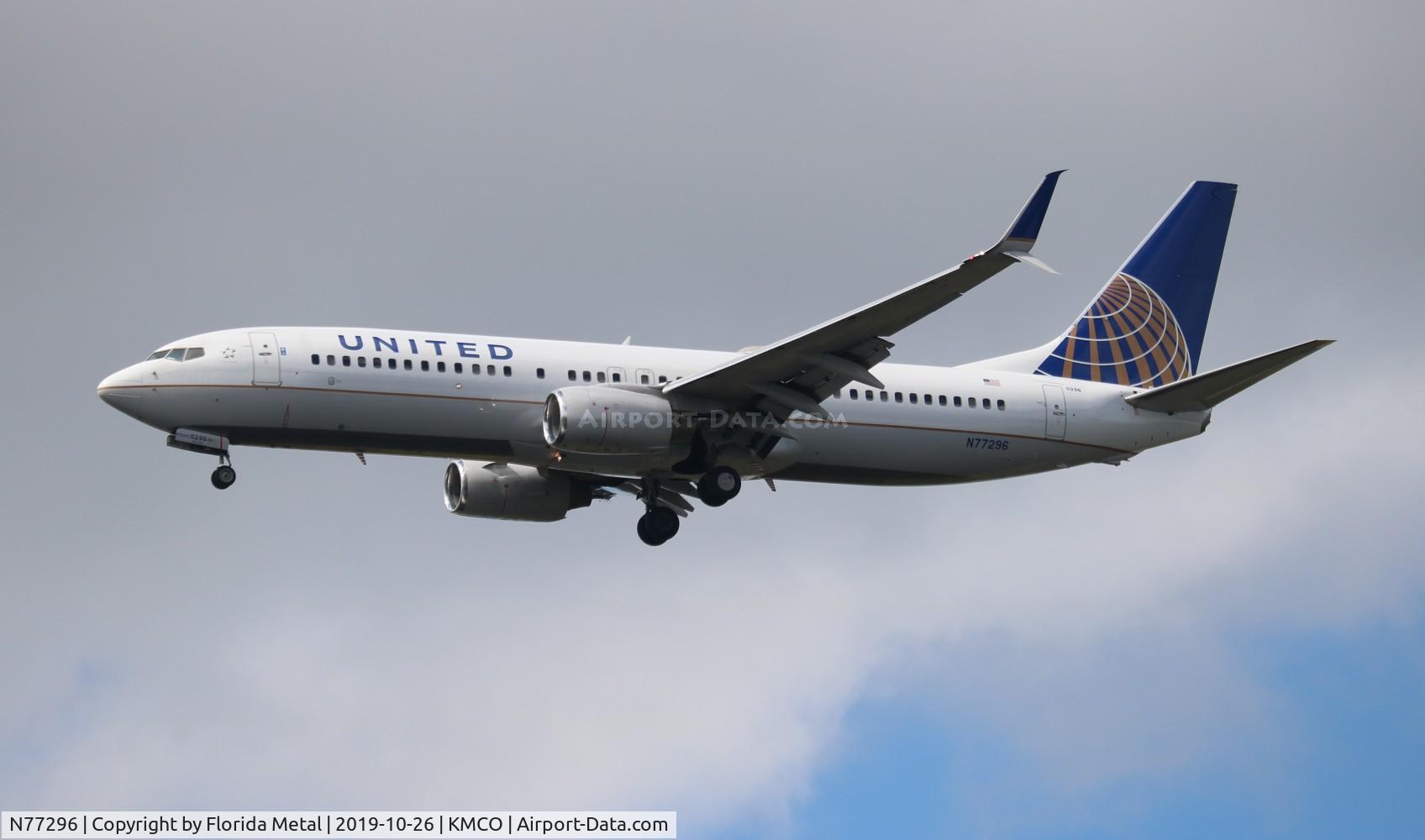 N77296, 2005 Boeing 737-824 C/N 34002, United 737-824
