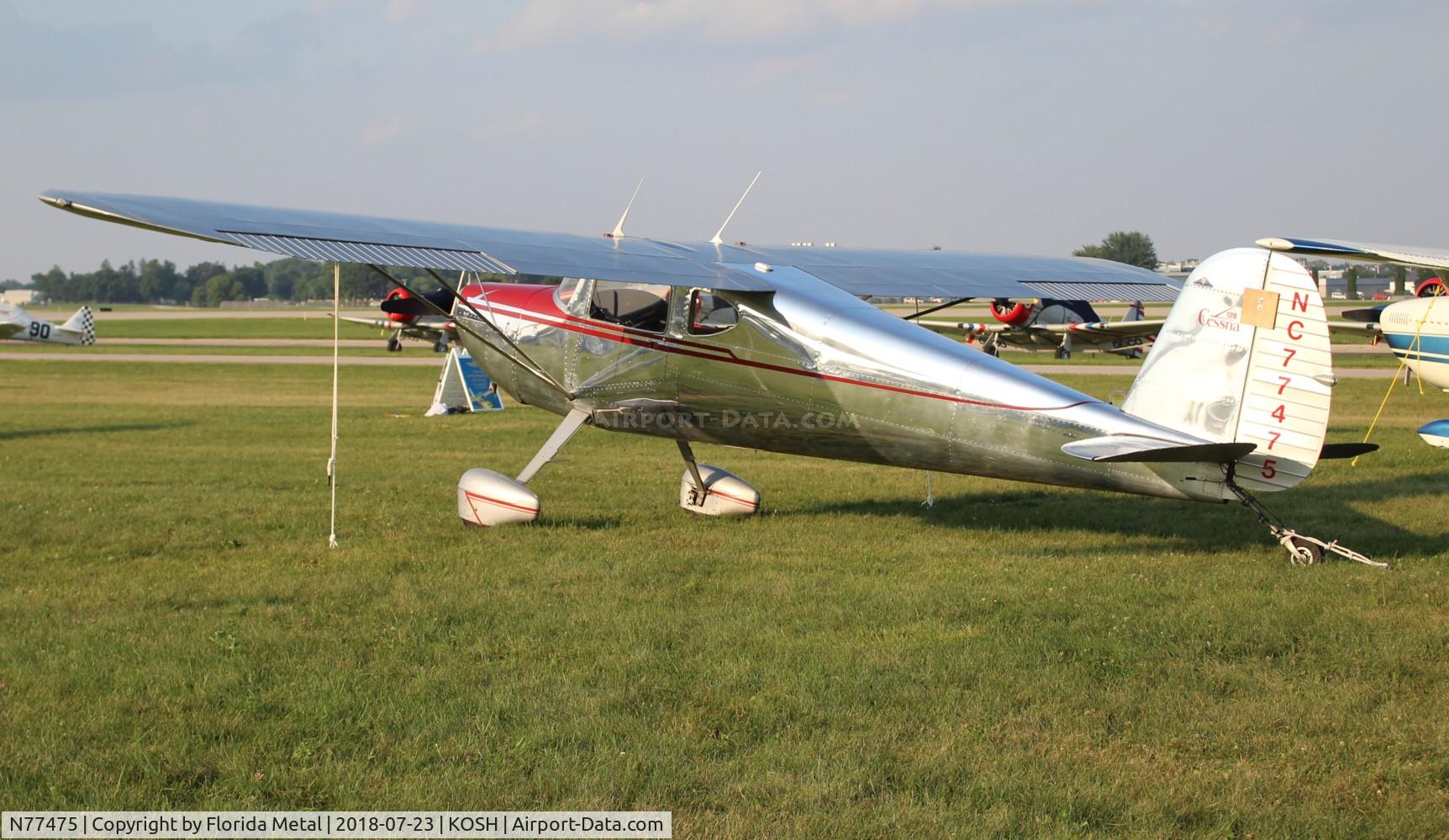 N77475, 1946 Cessna 120 C/N 11919, Cessna 120