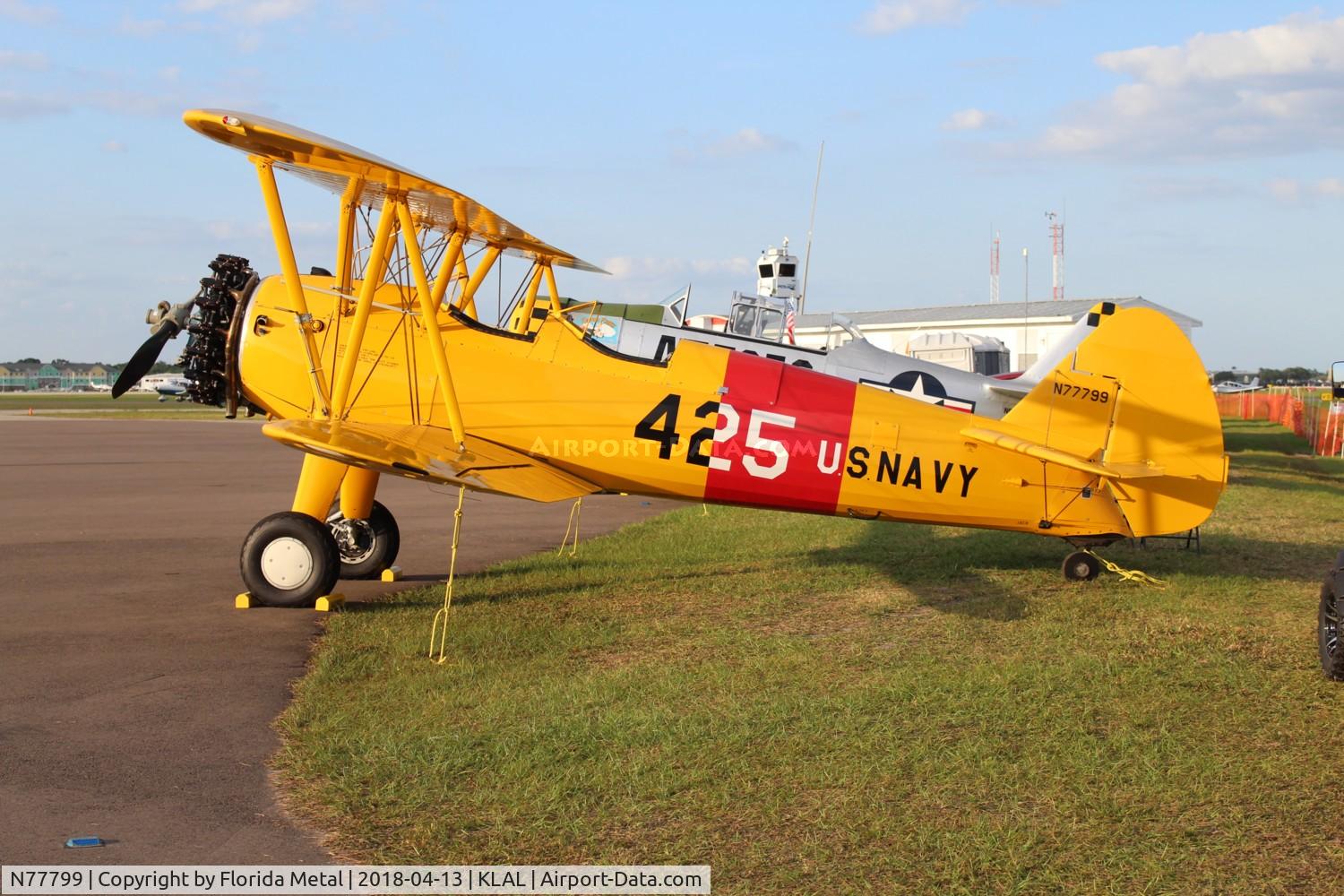 N77799, 1943 Boeing E75 C/N 75-8214, Stearman N2S