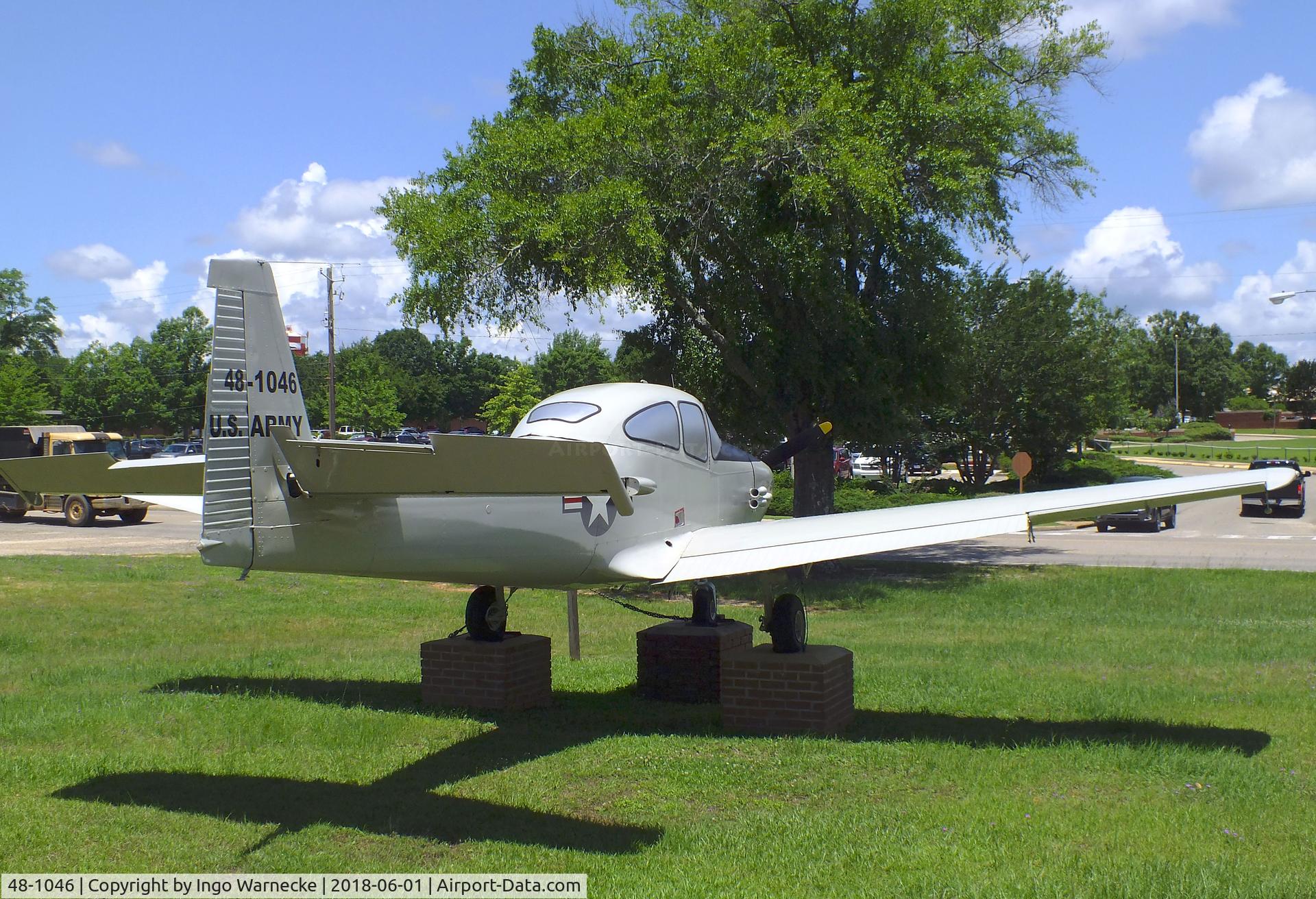48-1046, 1948 Ryan Navion L-17B C/N NAV-4-1752, Ryan L-17B Navion at the US Army Aviation Museum, Ft. Rucker