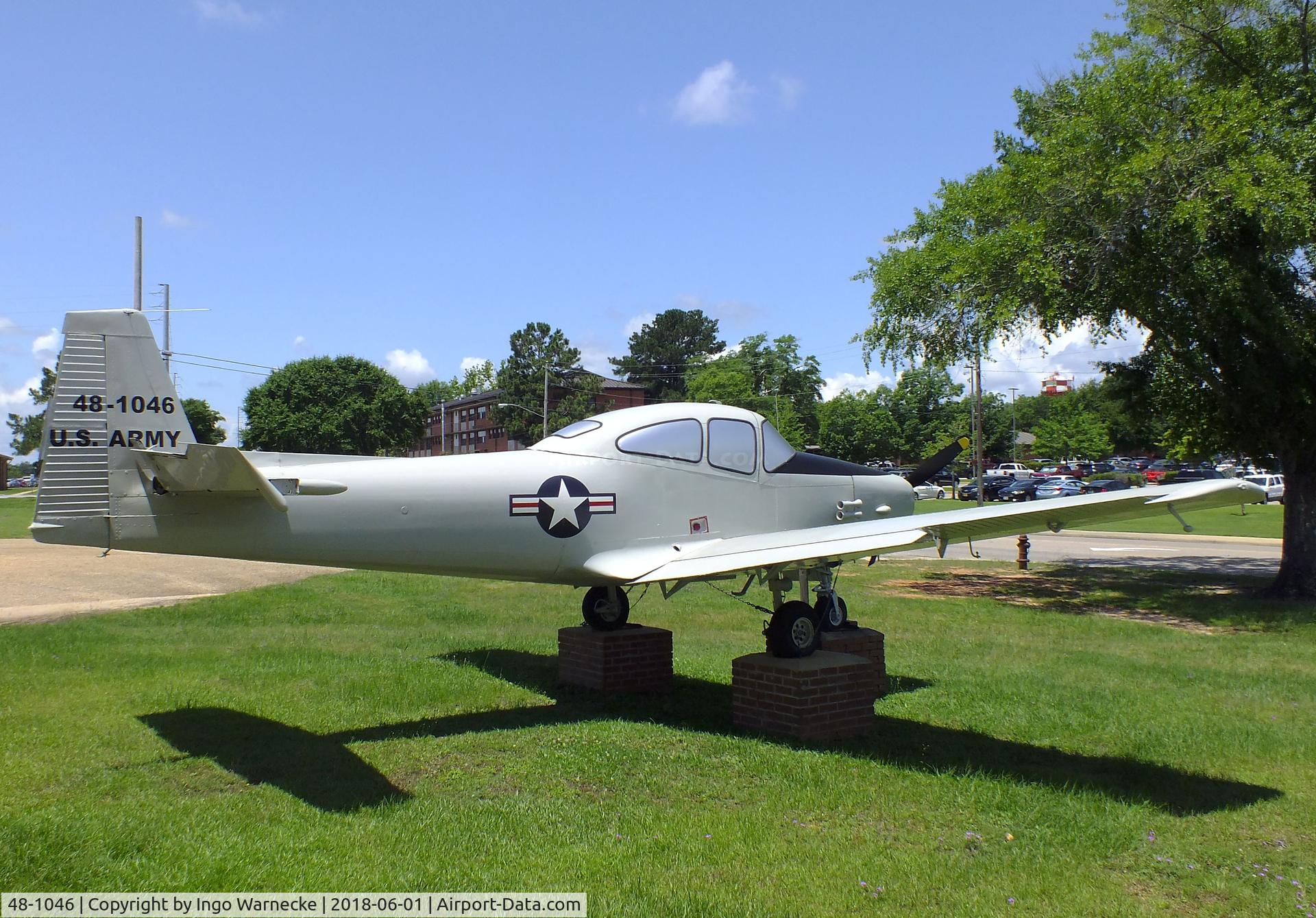 48-1046, 1948 Ryan Navion L-17B C/N NAV-4-1752, Ryan L-17B Navion at the US Army Aviation Museum, Ft. Rucker