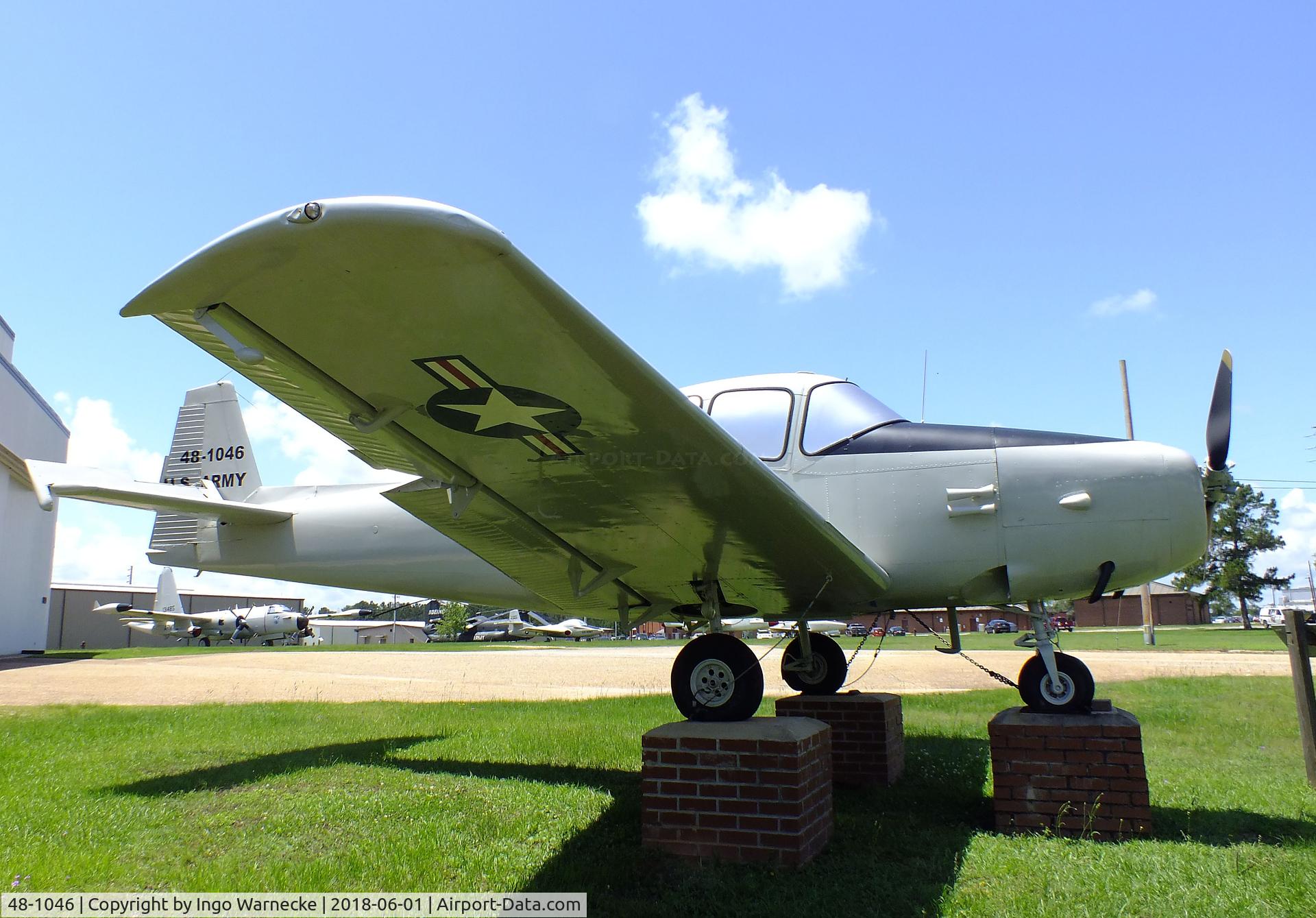 48-1046, 1948 Ryan Navion L-17B C/N NAV-4-1752, Ryan L-17B Navion at the US Army Aviation Museum, Ft. Rucker