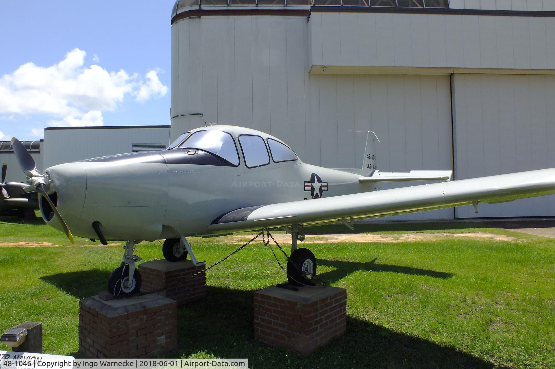 48-1046, 1948 Ryan Navion L-17B C/N NAV-4-1752, Ryan L-17B Navion at the US Army Aviation Museum, Ft. Rucker