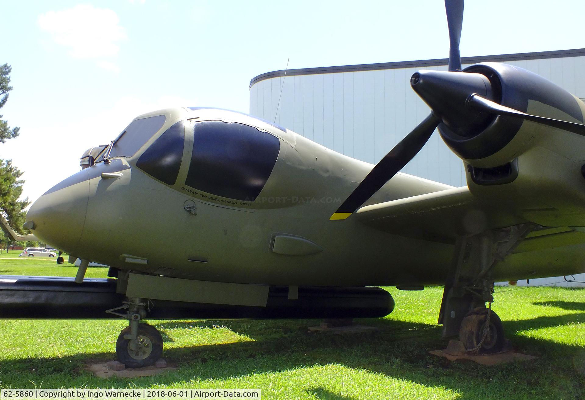 62-5860, 1962 Grumman OV-1B Mohawk C/N 19B, Grumman OV-1B Mohawk at the US Army Aviation Museum, Ft. Rucker