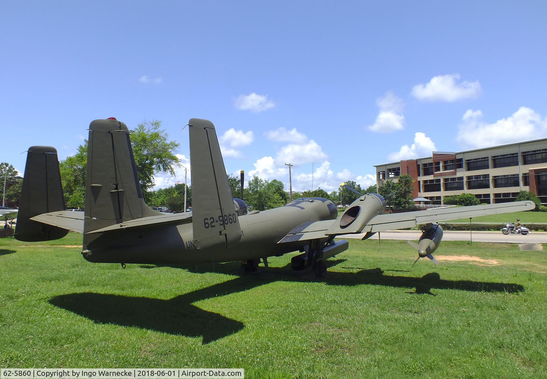 62-5860, 1962 Grumman OV-1B Mohawk C/N 19B, Grumman OV-1B Mohawk at the US Army Aviation Museum, Ft. Rucker