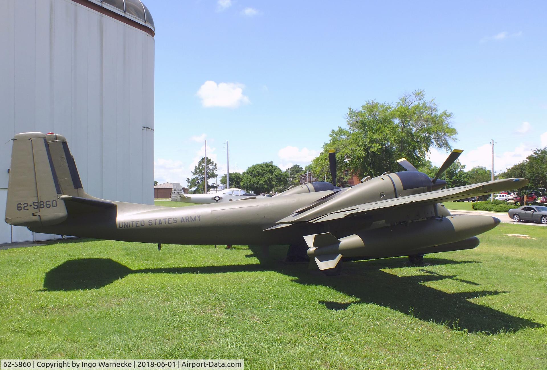 62-5860, 1962 Grumman OV-1B Mohawk C/N 19B, Grumman OV-1B Mohawk at the US Army Aviation Museum, Ft. Rucker