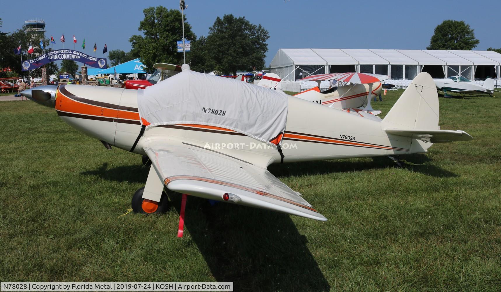 N78028, 1946 Globe GC-1B Swift C/N 2028, Globe GC-1B