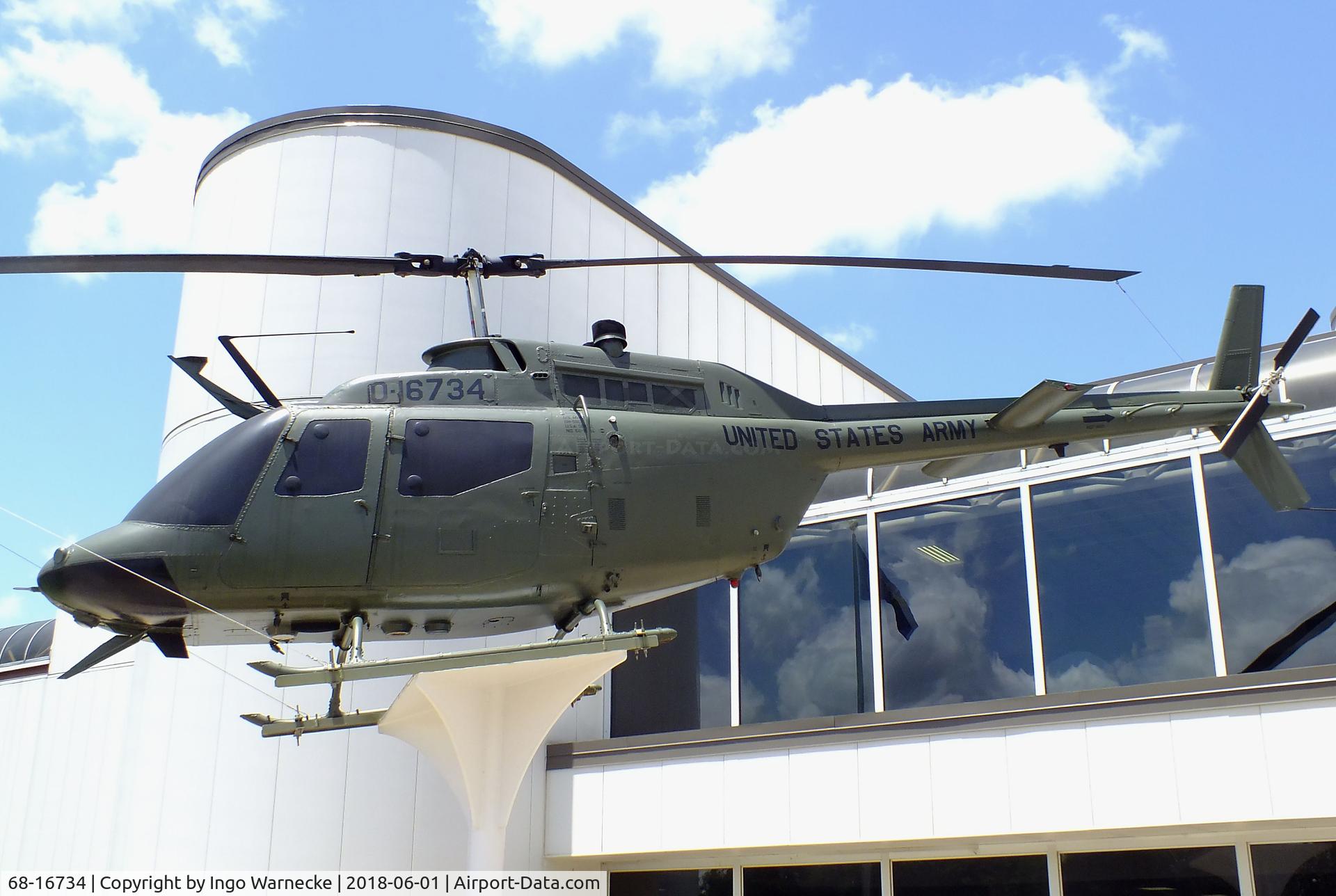 68-16734, 1968 Bell OH-58C Kiowa C/N 40048, Bell OH-58C Kiowa at the US Army Aviation Museum, Ft. Rucker