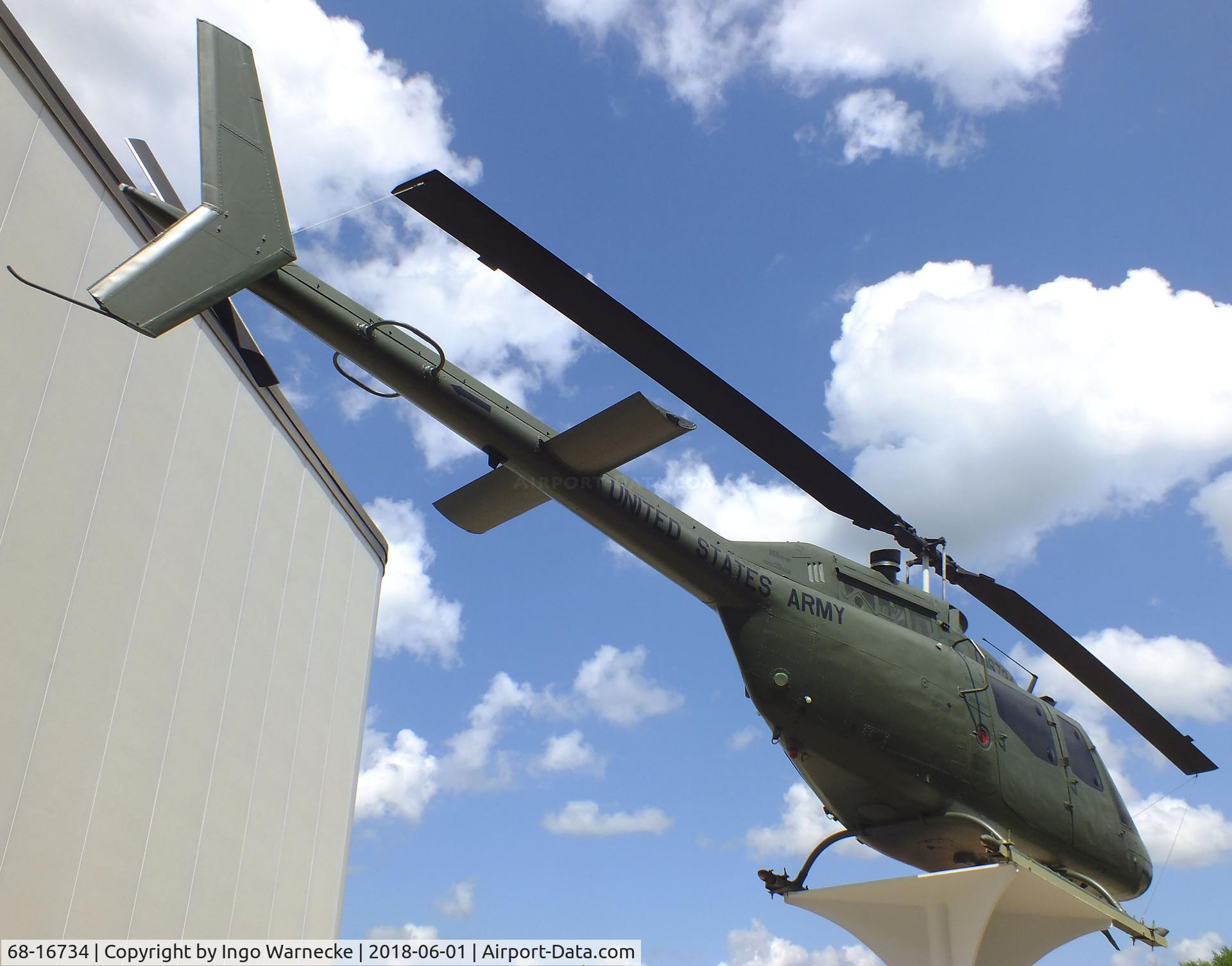 68-16734, 1968 Bell OH-58C Kiowa C/N 40048, Bell OH-58C Kiowa at the US Army Aviation Museum, Ft. Rucker