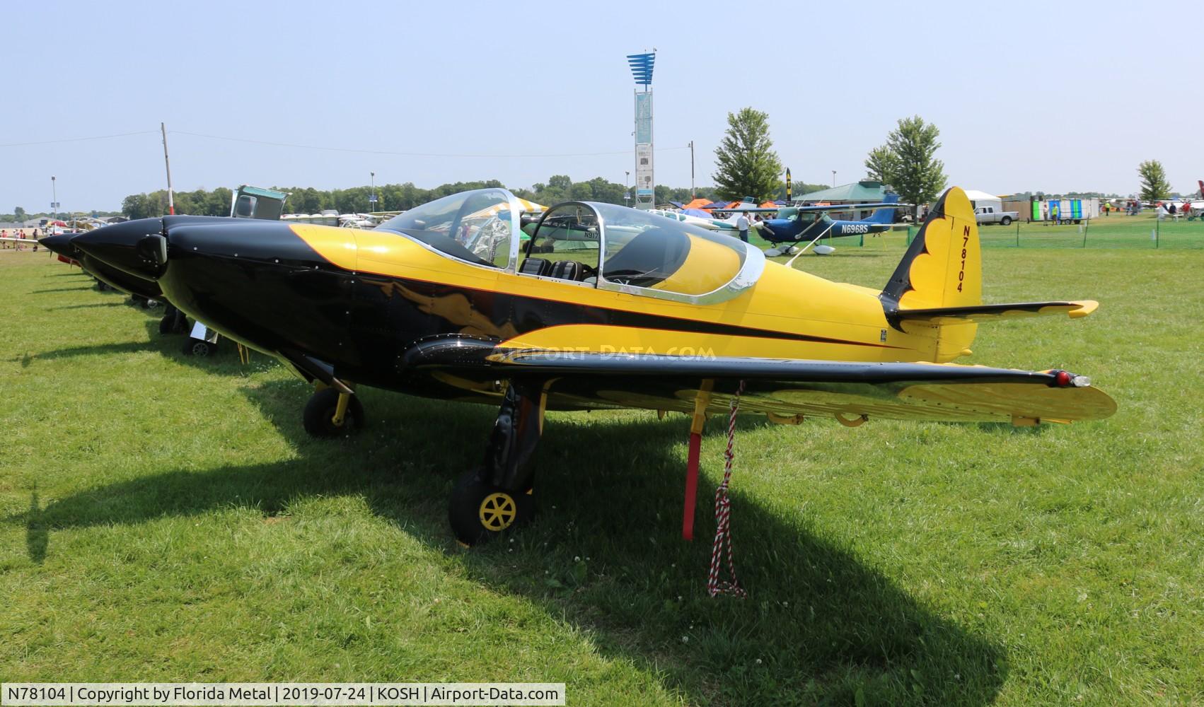 N78104, 1946 Globe GC-1B Swift C/N 2104, Globe GC-1B