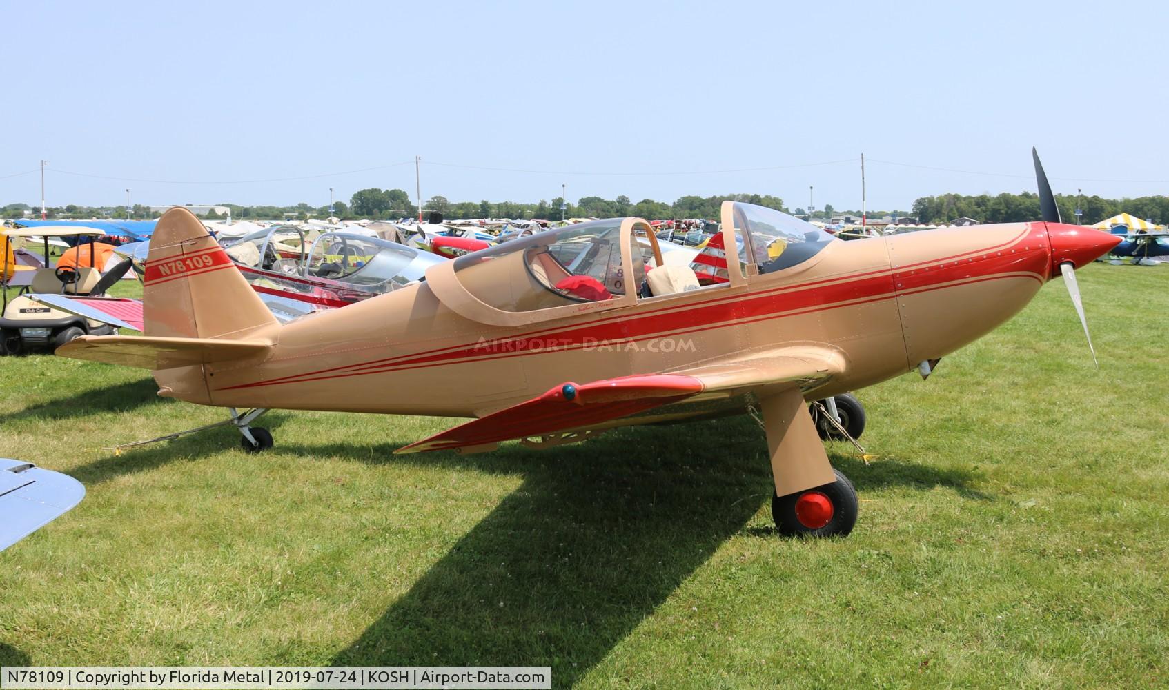 N78109, 1957 Globe GC-1B Swift C/N 2109, Globe GC-1B