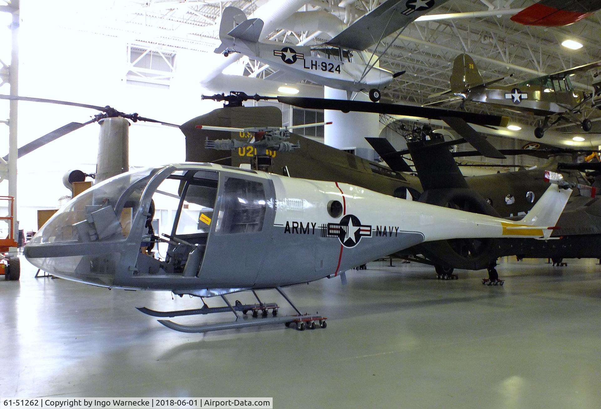 61-51262, 1962 Lockheed XH-51A C/N unknown_61-51262, Lockheed XH-51A Model 186, restoration almost complete (minus main rotor blades) at the US Army Aviation Museum, Ft. Rucker
