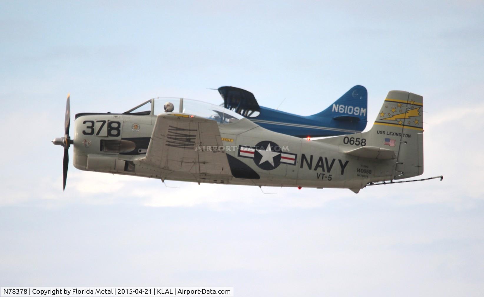 N78378, 1957 North American T-28C Trojan C/N 226-235 (140658), T-28C