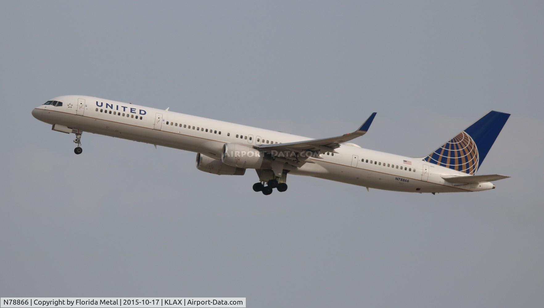 N78866, 2002 Boeing 757-33N C/N 32591, United 757-33N